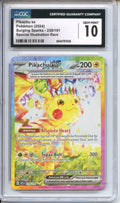 Pokemon Graded: Pikachu ex CGC 10