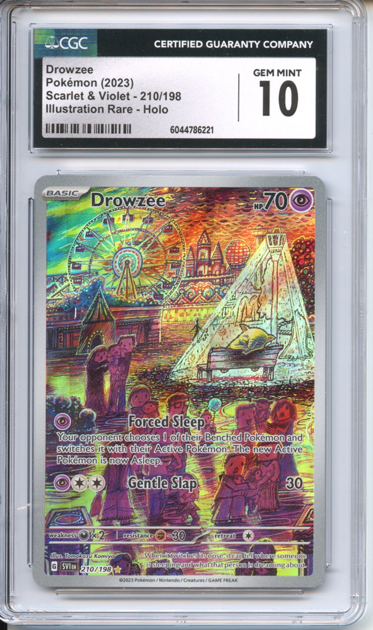 Pokemon Graded: Drowzee CGC 10