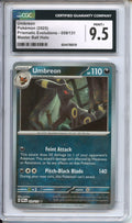 Pokemon Graded: (Master Ball) Umbreon CGC 9.5