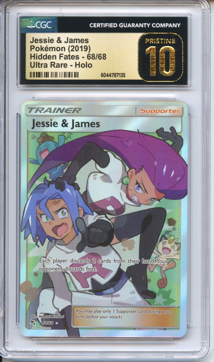 Pokemon Graded: Jesse & James CGC 10
