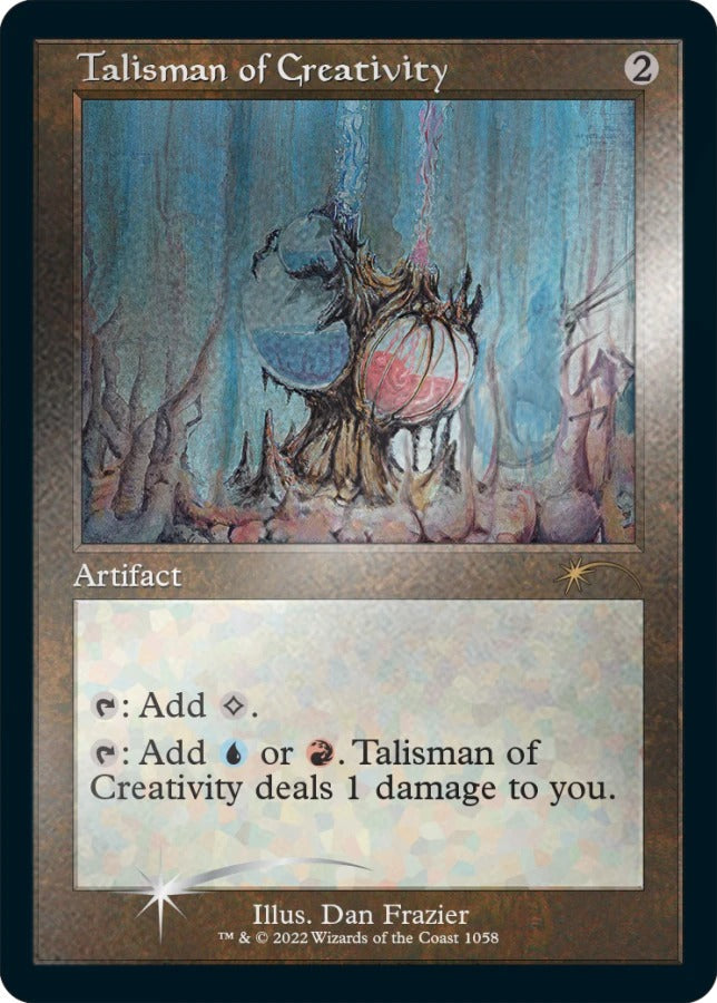 Magic: The Gathering TCG: Secret Lair Dan Frazier Is Back Again The Enemy Talismans - Foil Etched