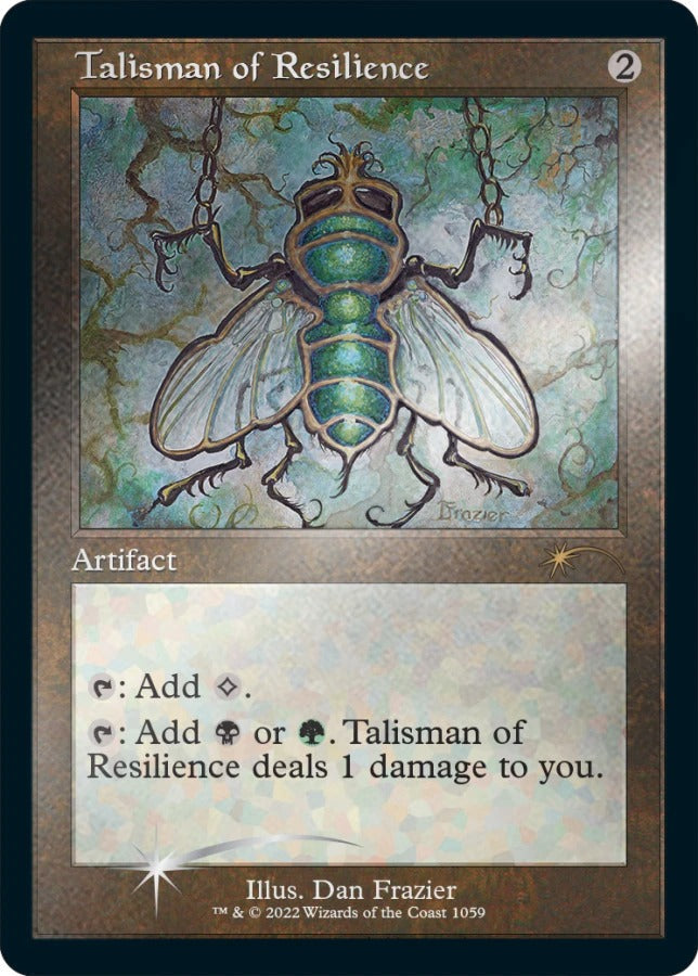 Magic: The Gathering TCG: Secret Lair Dan Frazier Is Back Again The Enemy Talismans - Foil Etched