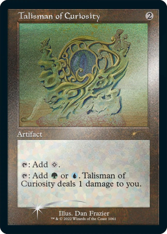 Magic: The Gathering TCG: Secret Lair Dan Frazier Is Back Again The Enemy Talismans - Foil Etched