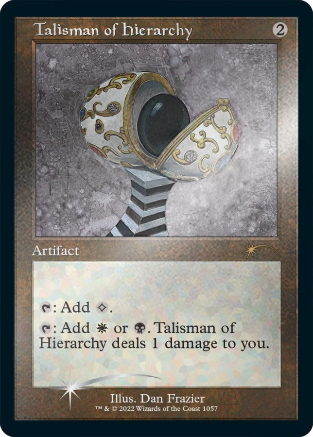 Magic: The Gathering TCG: Secret Lair Dan Frazier Is Back Again The Enemy Talismans - Foil Etched