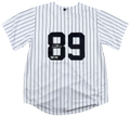 Jasson Dominguez Autographed Jersey JSA Authenticated (MLB & Fanatics)
