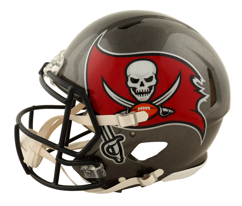 Jeff Garcia Autographed Buccaneers Full-Size Authentic On-Field Speed Helmet (JSA)