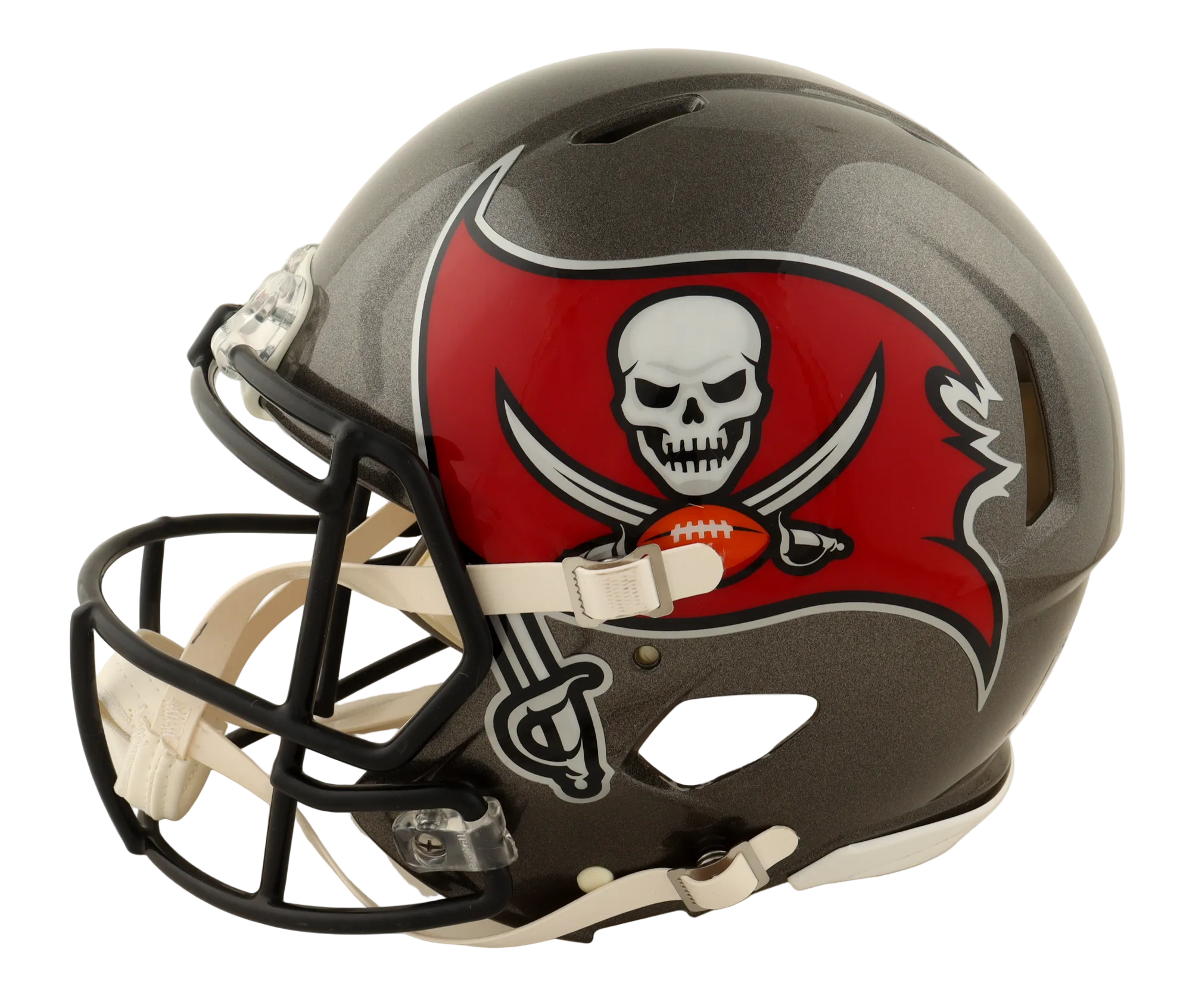 Jeff Garcia Autographed Buccaneers Full-Size Authentic On-Field Speed Helmet (JSA)