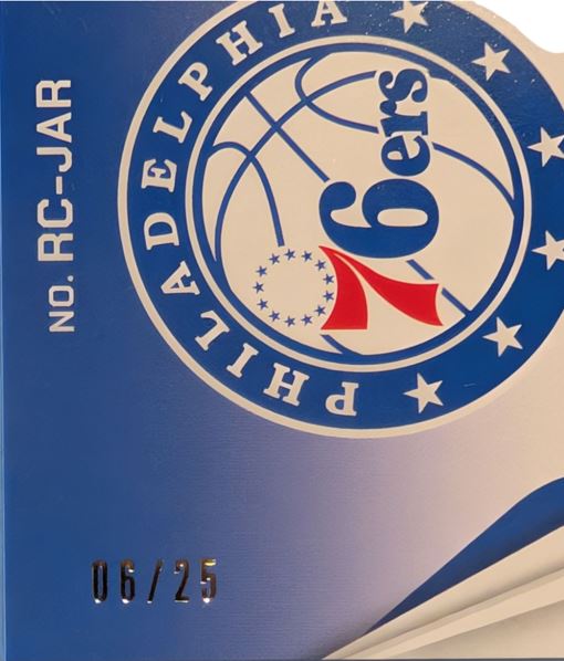2024-25 Panini Totally Certified Jared McCain Rookie Roll Call Auto #'d 06/25