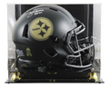 Mean Joe Green (HOF) Signed Pittsburgh Steelers Full-Size Authentic On-Field Salute to Service Speed Helmet (Beckett) w/ Case
