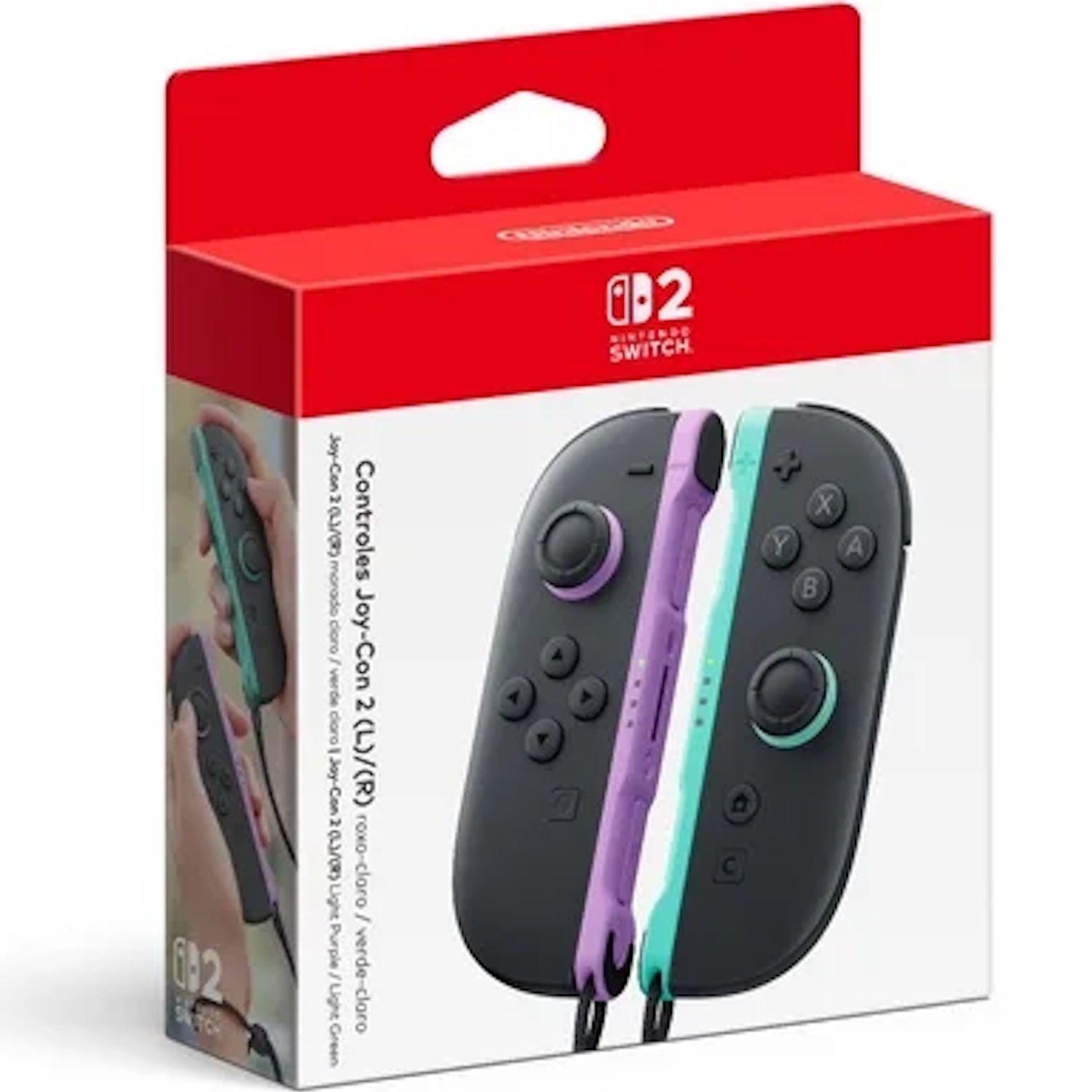 Joy-Con 2 (L)/(R) Light Purple/Light Green [Nintendo Switch 2]