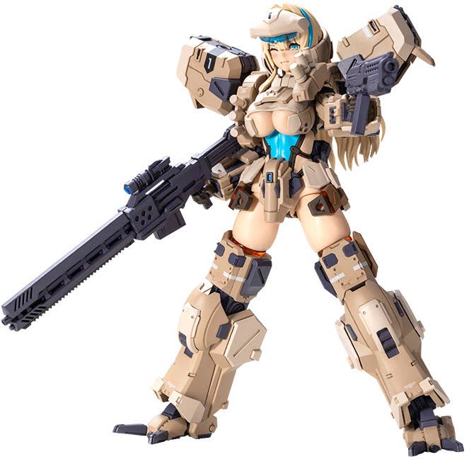 ZENITH GIRL - Front Mission Plastic Model