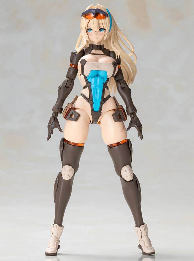 ZENITH GIRL - Front Mission Plastic Model