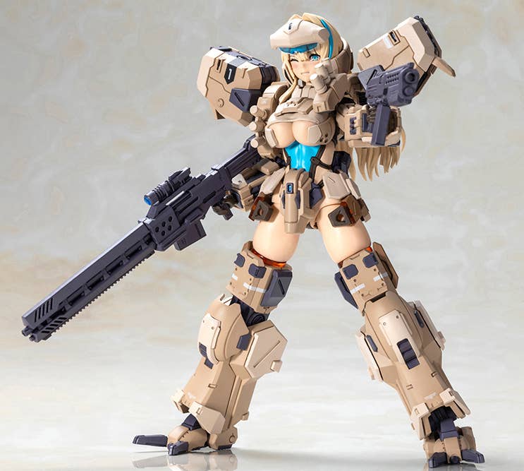 ZENITH GIRL - Front Mission Plastic Model
