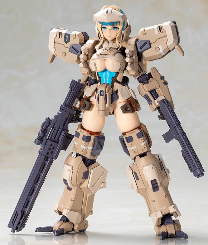 ZENITH GIRL - Front Mission Plastic Model