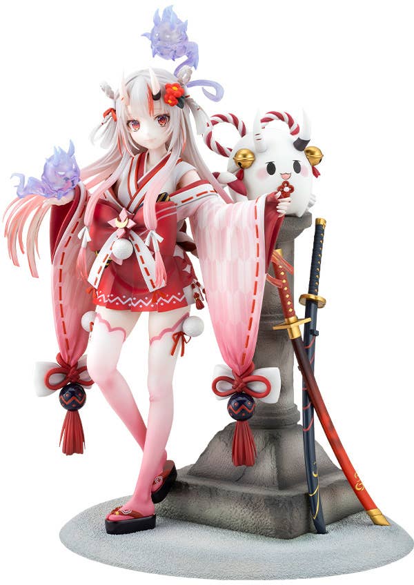 Nakiri Ayame Shrine Maiden Fortune Outfit Ver.