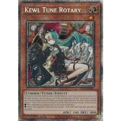 Kewl Tune Rotary (Starlight Rare) - BLZD-EN021 Starlight Rare 1st Edition