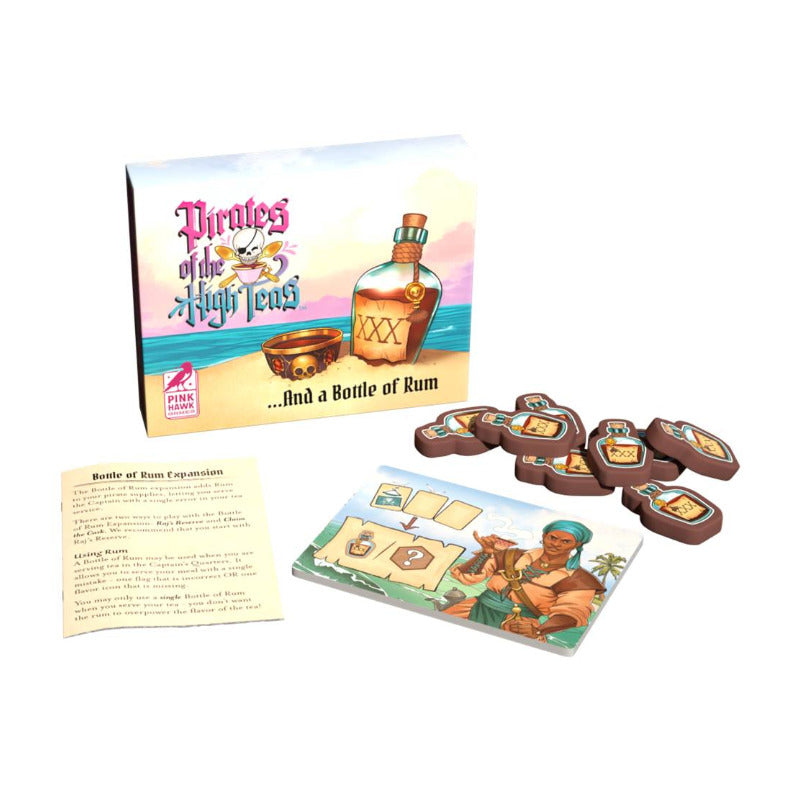 Kickstarter Pirates of the High Teas Deluxe Edition + Bottle of Rum Mini Expansion