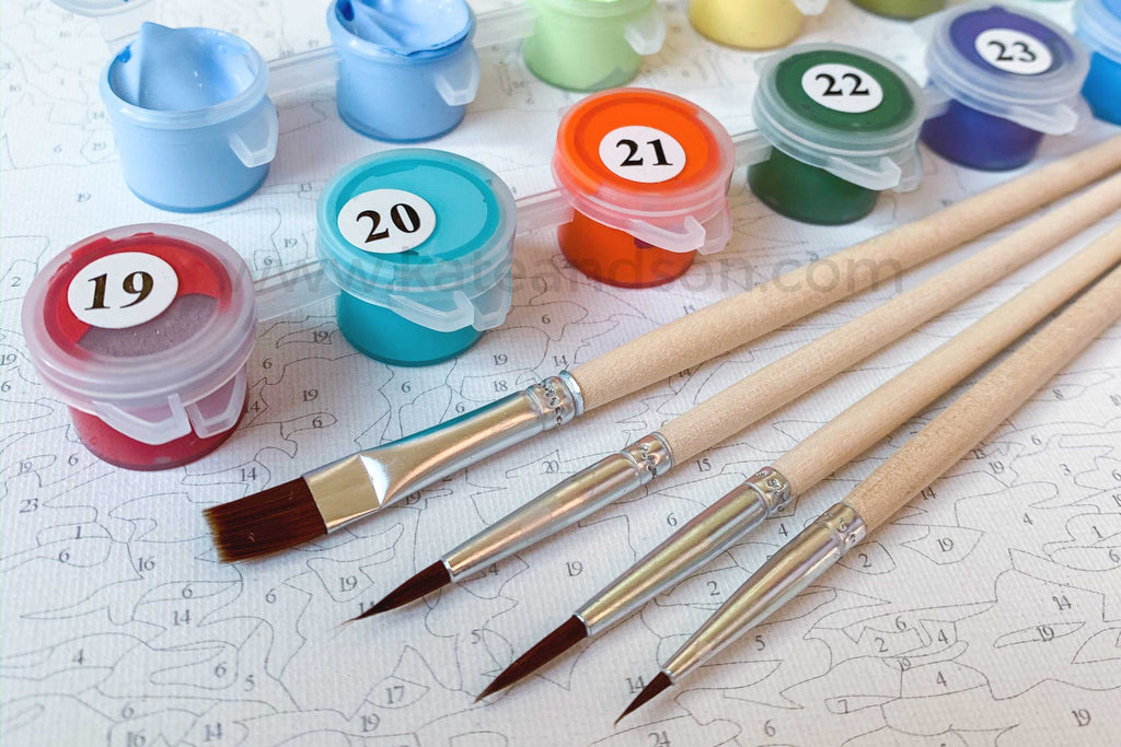 Monthly Paint-by-Numbers Kit For Adults