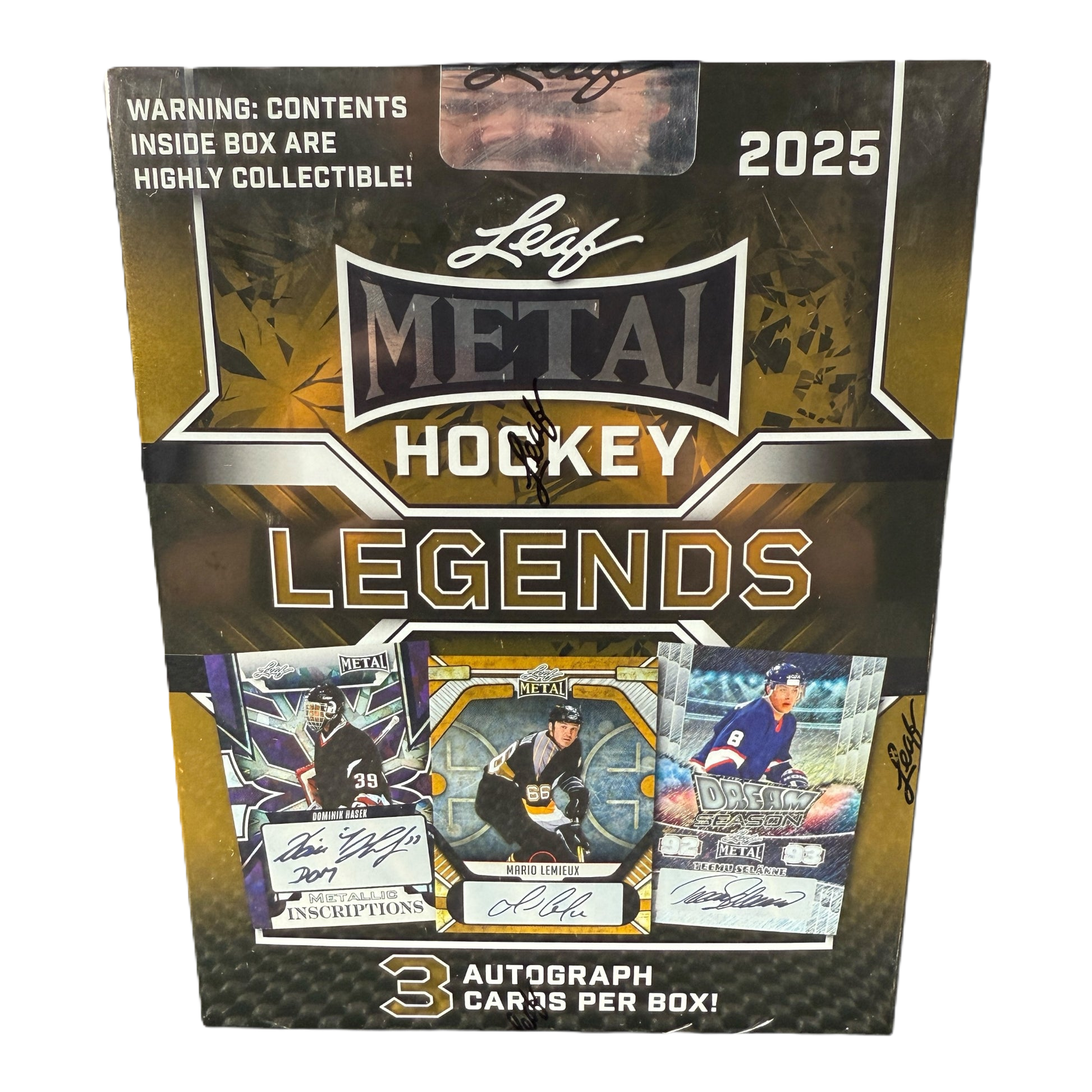 2025 Leaf Metal Hockey Legends Hobby Box