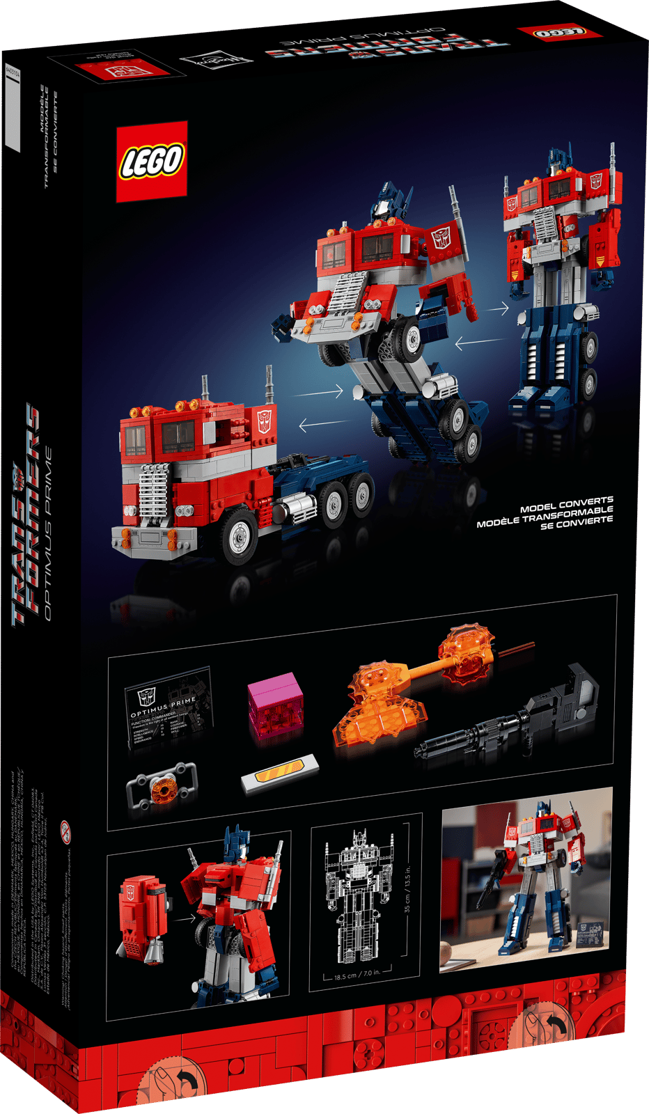 LEGO Icons - Transformers Optimus Prime
