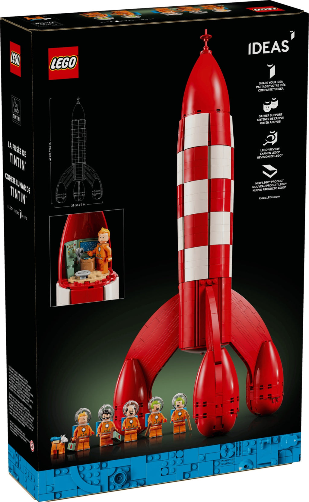 LEGO Ideas - Tintin Moon Rocket #21367 (PRE-ORDER JUNE 1 2026)