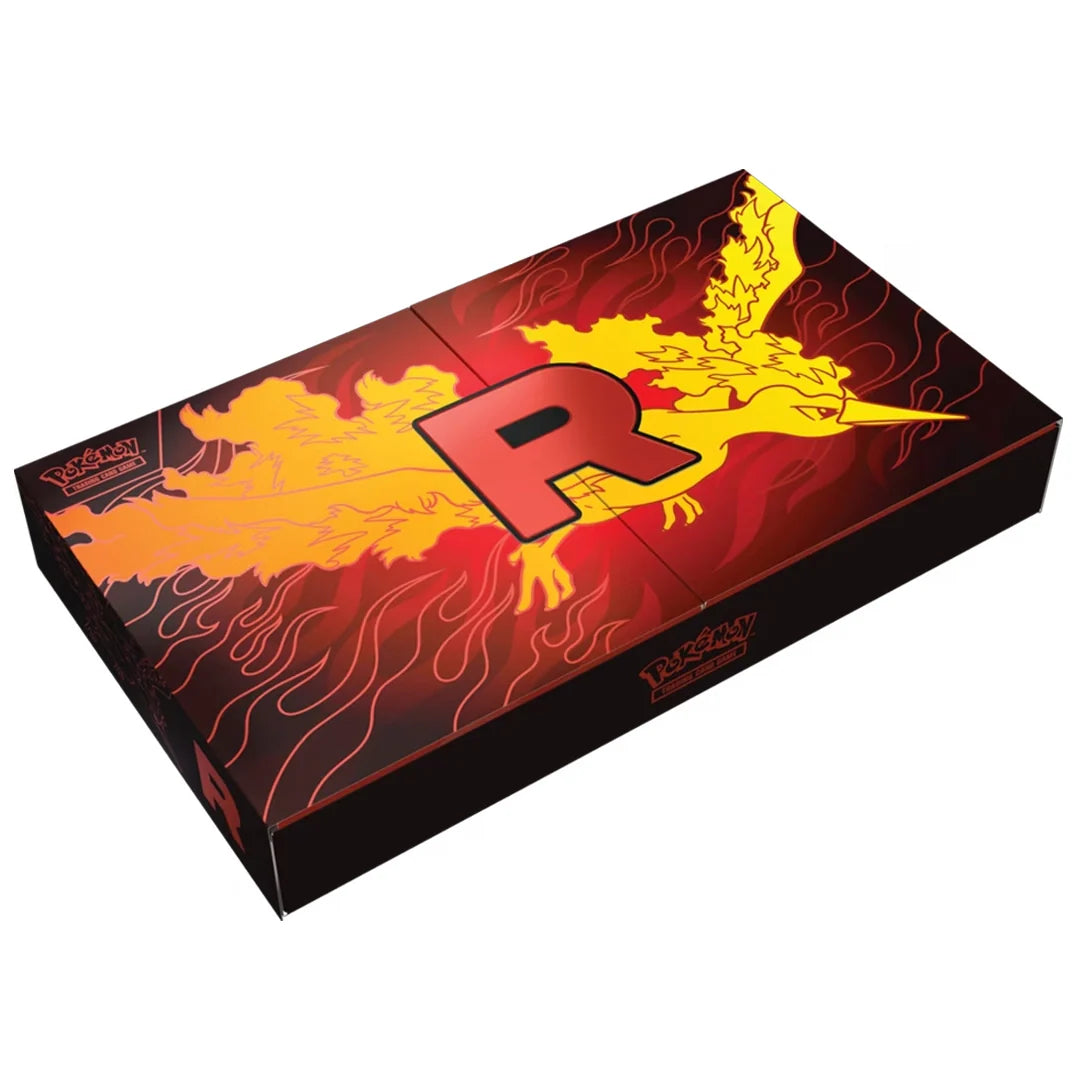 Team Rocket Moltres ex UPC and Golden Ticket