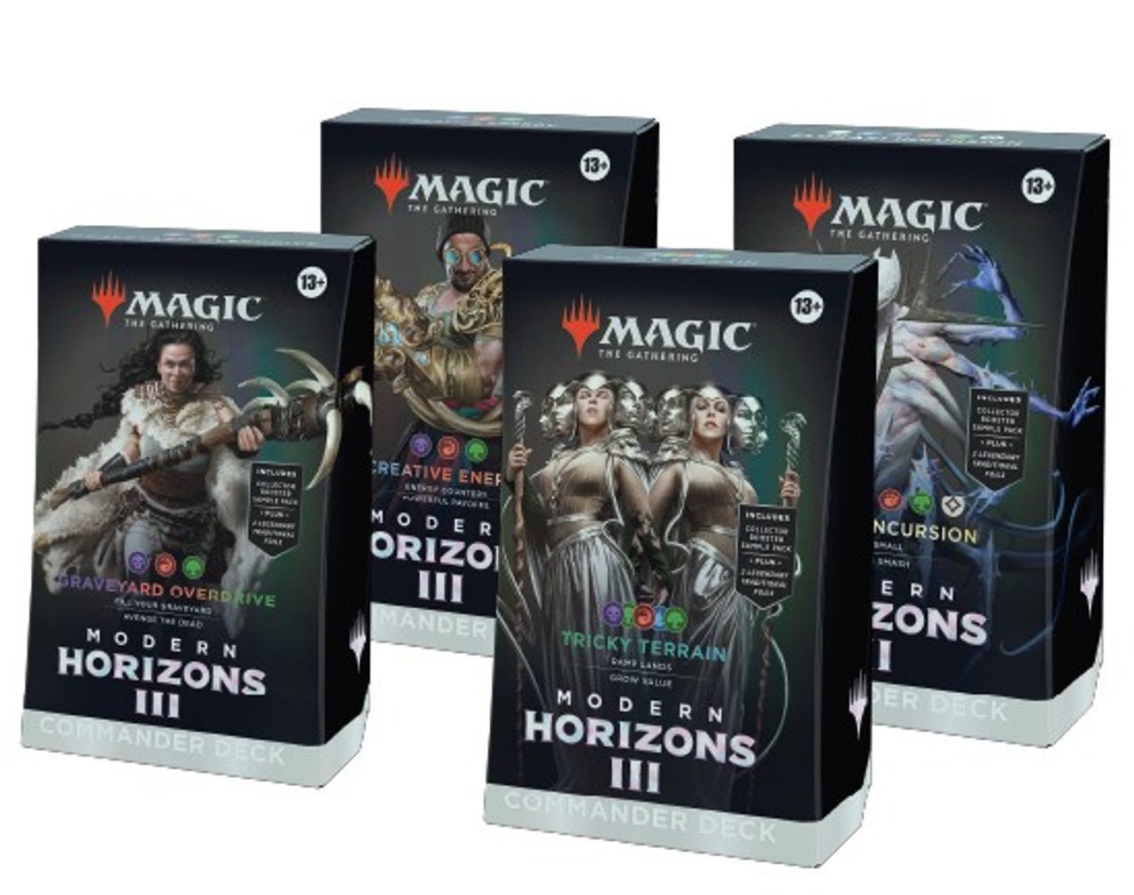 Magic the Gathering: Modern Horizons 3 Commander Deck-Set (4er-Set)