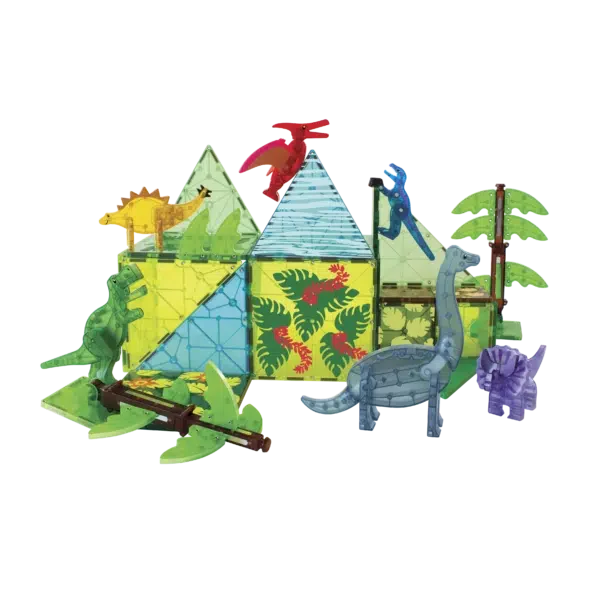 Magna-Tiles Dino World XL 50 Piece Set