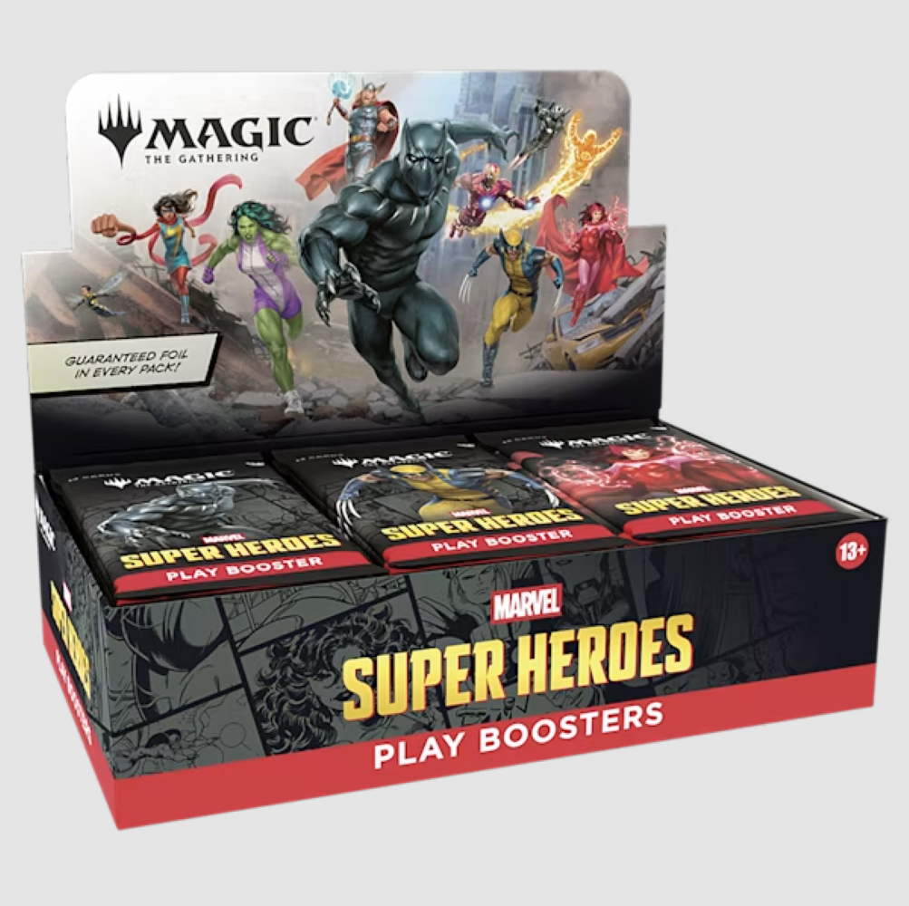 Magic the Gathering: Marvel Super Heroes Play Booster Box *Voraussichtliches Erscheinungsdatum 26.06.2026*