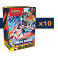 Pokemon Chaos Rising ME04 Build & Battle [x10] Sealed Display