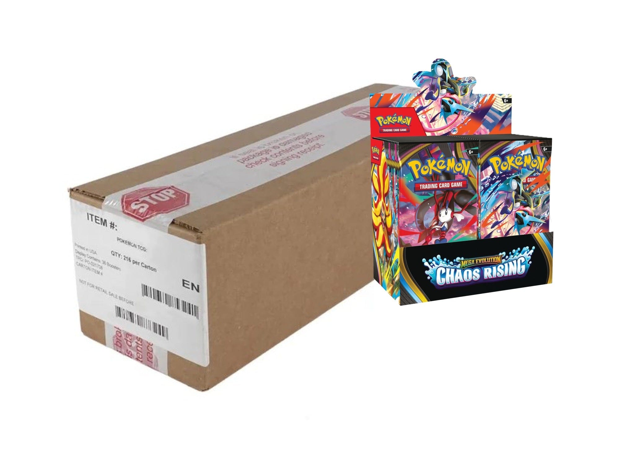 Pokemon Chaos Rising ME04 Booster [x6] Sealed Case