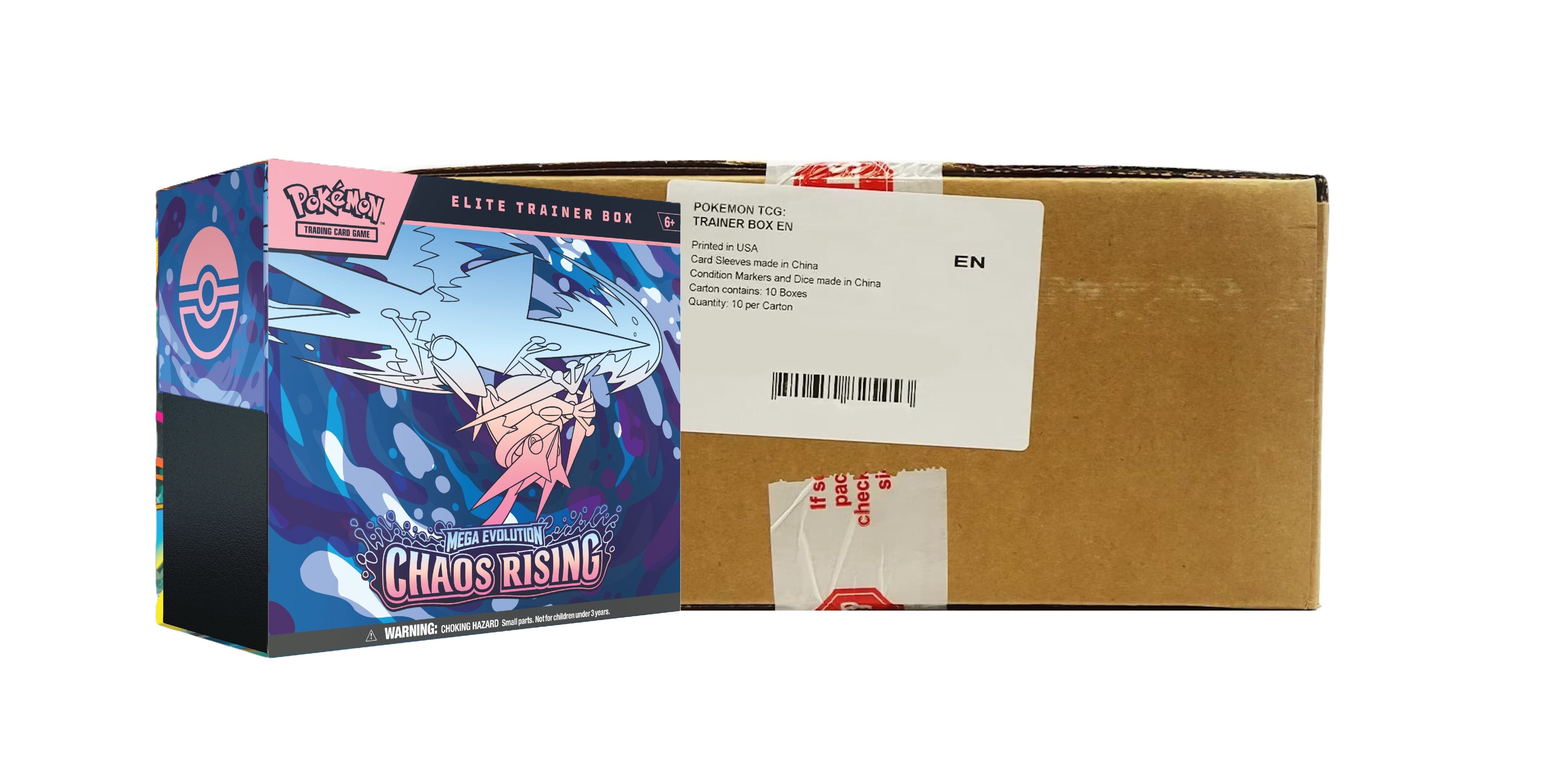 Pokemon Chaos Rising ME04 Elite Trainer Box [x10] Sealed Case
