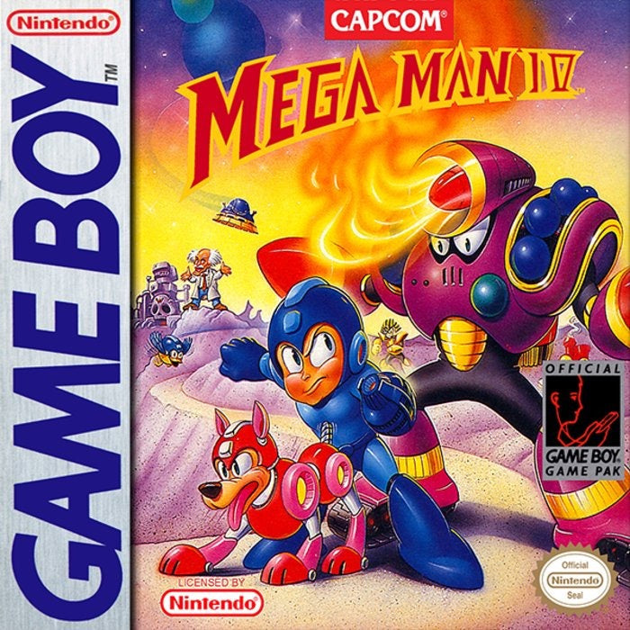 Mega Man 4 IV - Nintendo Game Boy