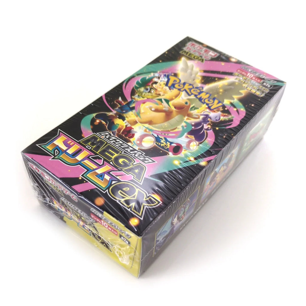 Mega Dream ex High Class Japanese Booster Box and Golden Ticket