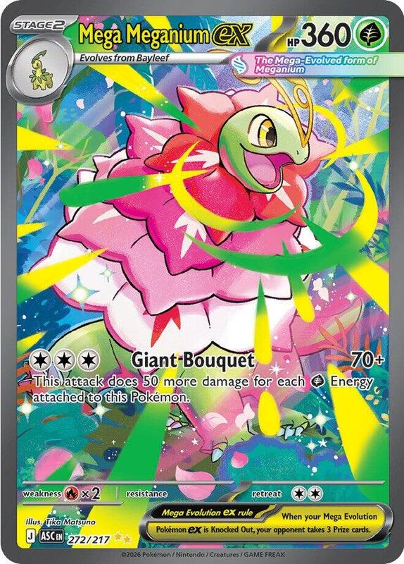 Mega Meganium ex - 272/217 - ME: Ascended Heroes (ASC)