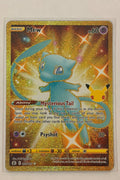 Mew 025/025 Secret Rare Celebrations 25th Anniversary Gold NM