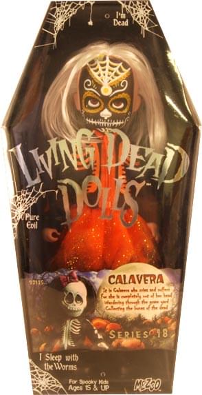 Living Dead Dolls Series 18 Halloween Variant Calavera