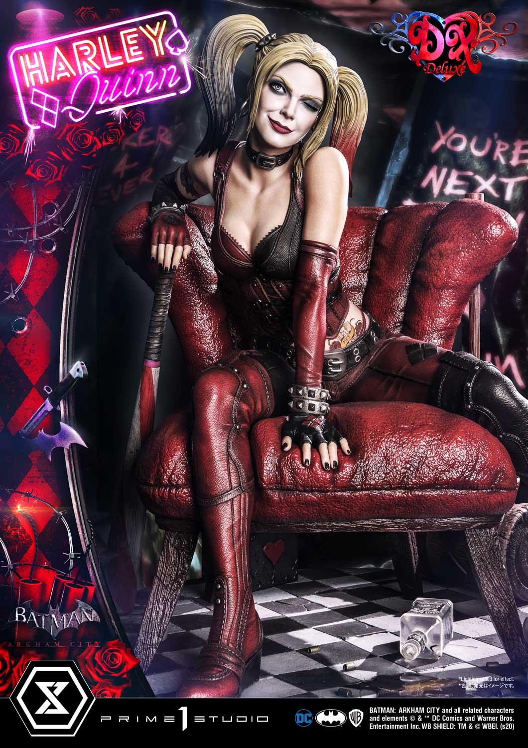Museum Masterline Batman: Arkham City Harley Quinn DX Bonus Version