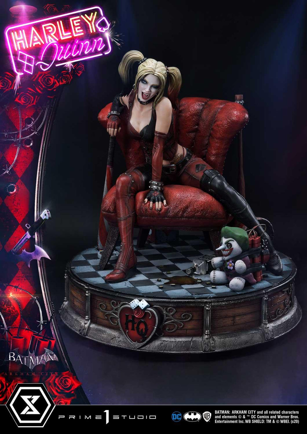 Museum Masterline Batman: Arkham City Harley Quinn DX Bonus Version