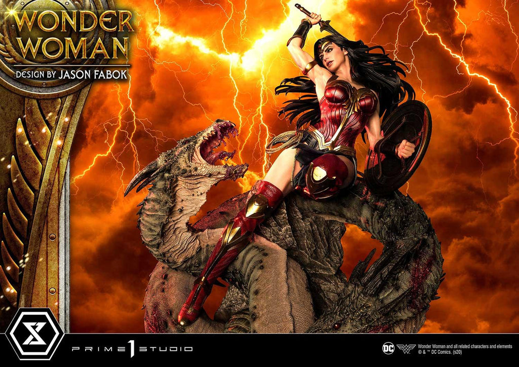 Museum Masterline Wonder Woman (Comics) Wonder Woman versus Hydra (Concept Design By Jason Fabok) EX Bonus Version