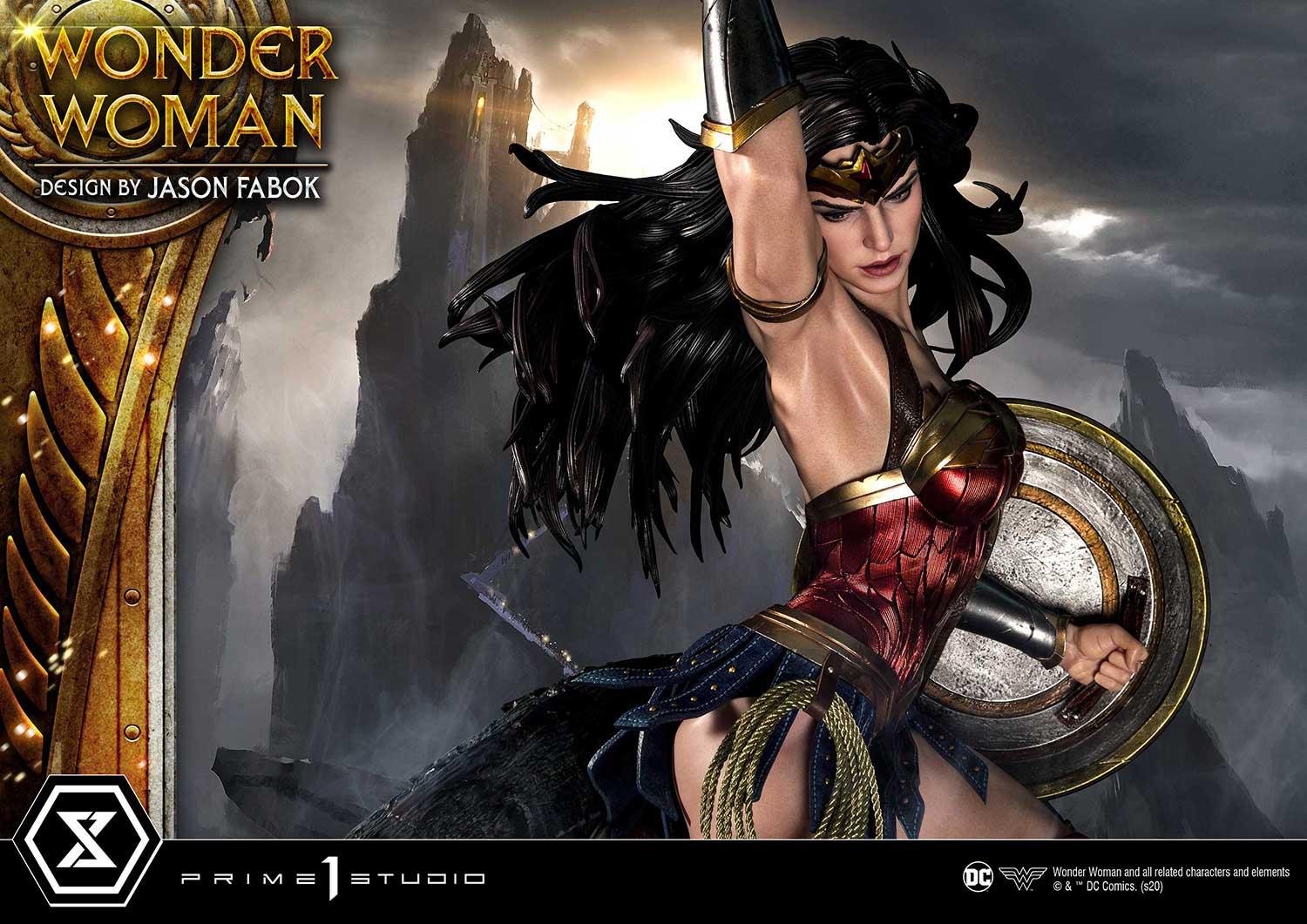 Museum Masterline Wonder Woman (Comics) Wonder Woman versus Hydra (Concept Design By Jason Fabok) EX Bonus Version