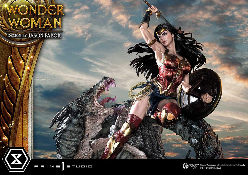 Museum Masterline Wonder Woman (Comics) Wonder Woman versus Hydra (Concept Design By Jason Fabok) EX Bonus Version