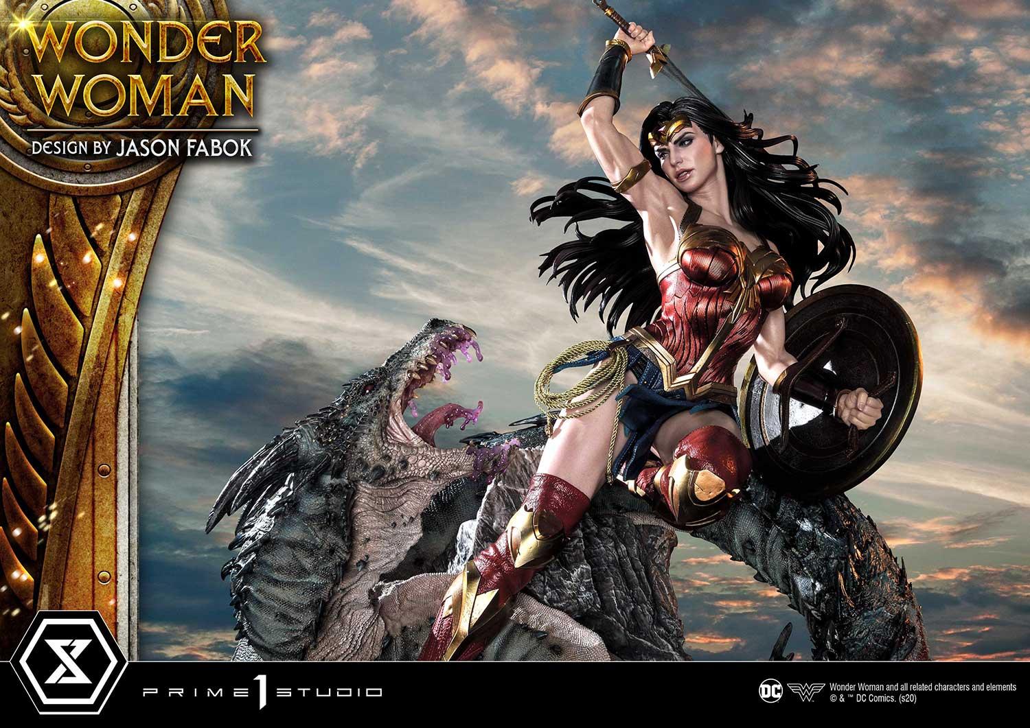 Museum Masterline Wonder Woman (Comics) Wonder Woman versus Hydra (Concept Design By Jason Fabok) EX Bonus Version