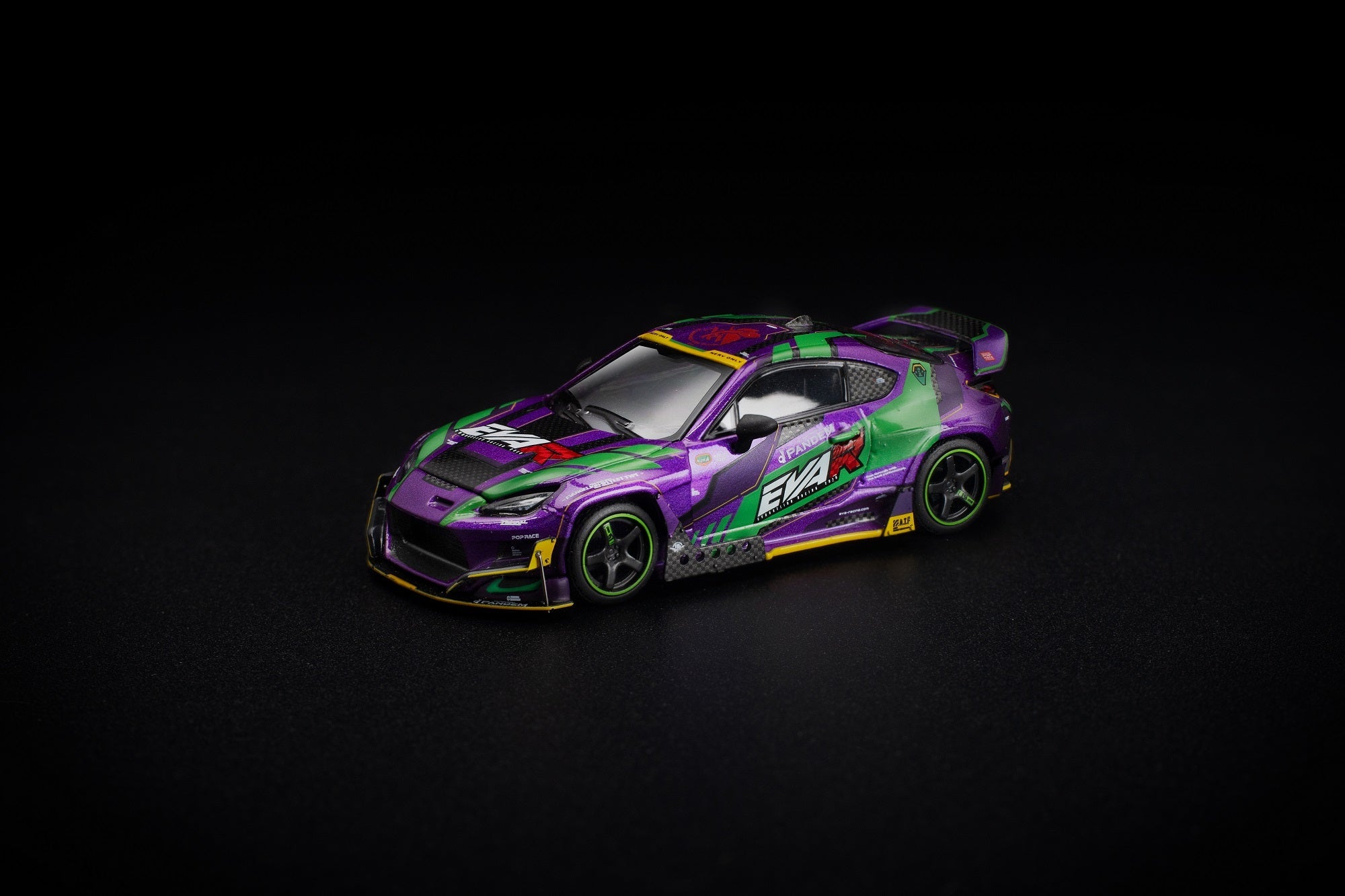 (PRE-ORDER) POPRACE X EVANGELION RACING 1:64 PANDEM GR 86 BLIND BOX SERIES Complete Set of 6 cars in one carton