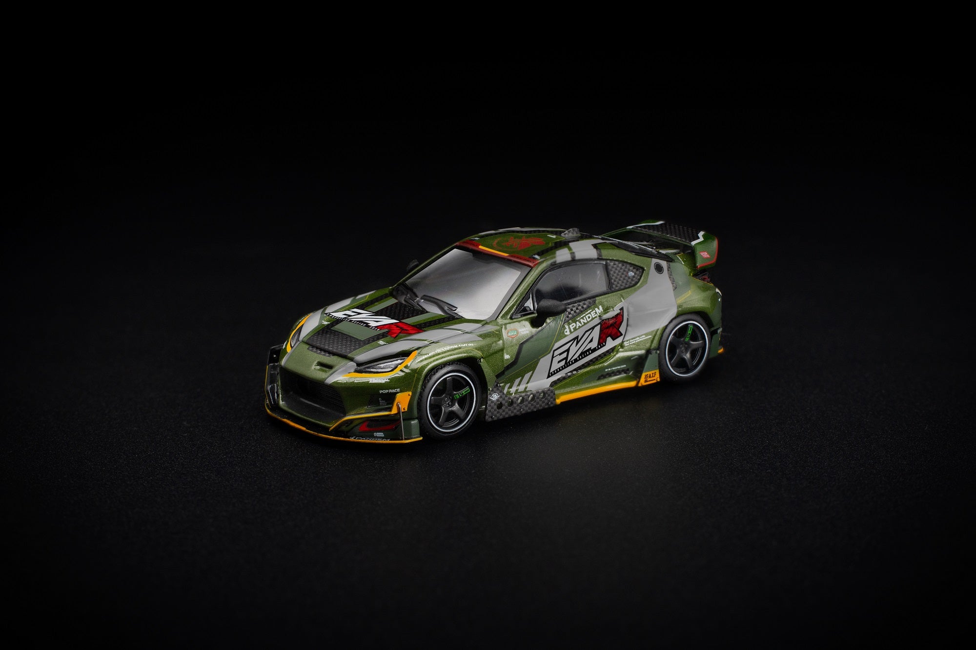 (PRE-ORDER) POPRACE X EVANGELION RACING 1:64 PANDEM GR 86 BLIND BOX SERIES Complete Set of 6 cars in one carton