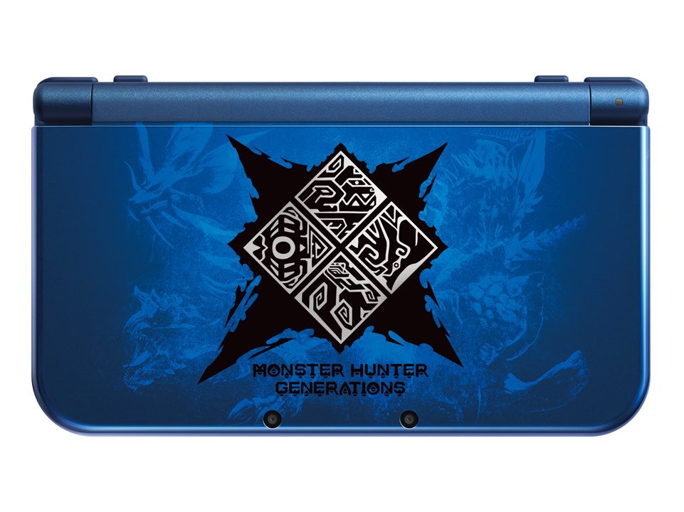 (CIB) "New" Nintendo 3DS XL Monster Hunter Generations Edition