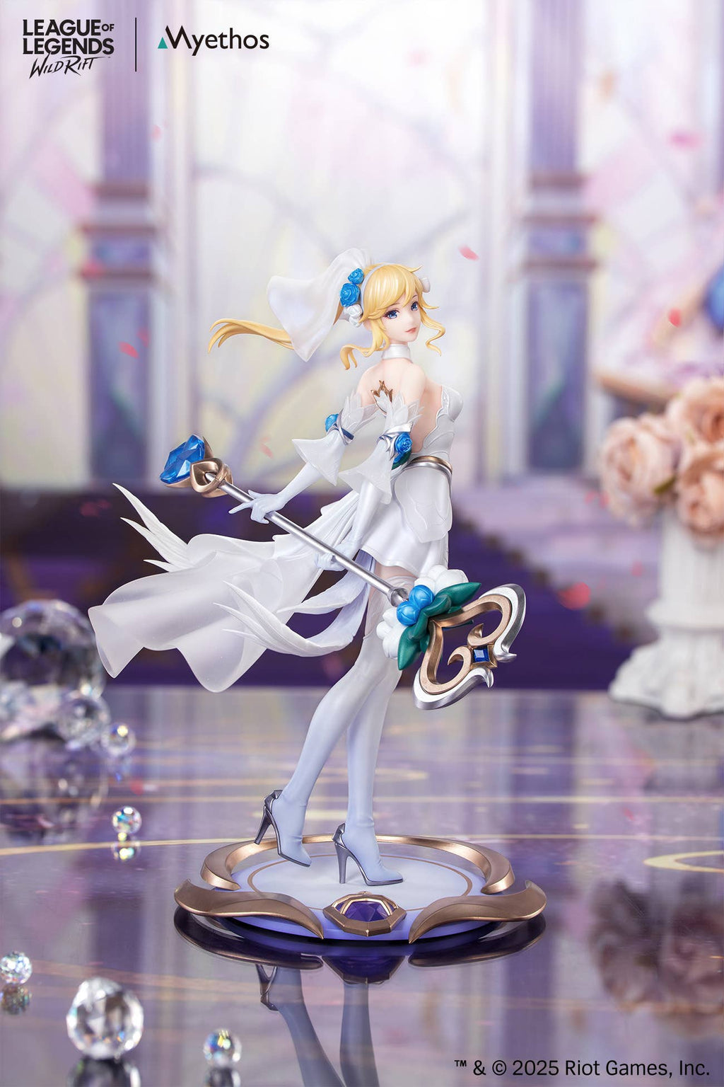 Gift+ 1/8 Crystal Rose Lux