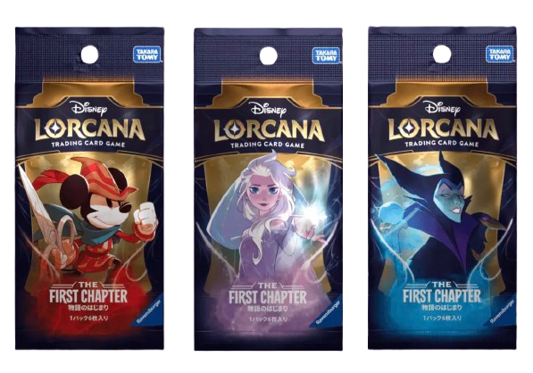 Disney Lorcana TCG: (1 Case) Japanese Booster Pack THE FIRST CHAPTER: THE STORY BEGINS - NEW /Sealed (2025/01/25))