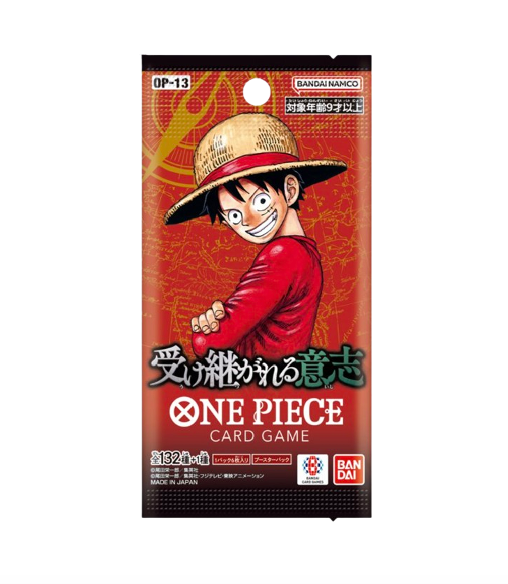 One Piece TCG:  Carrying On His Will [OP-13] - NEW (2025/08/23)