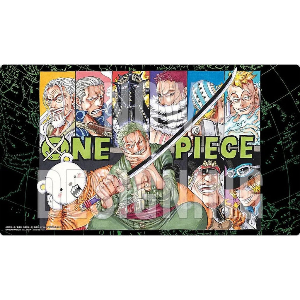 One Piece TCG: Official Limited Edition Zoro Playmat w/ Roronoa Zoro Promo Card